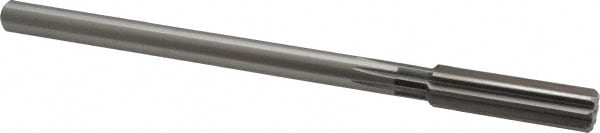 Cleveland C26217 Chucking Reamer: 9/16" Dia, 8" OAL, 2" Flute Length, Straight Shank, High Speed Steel Image