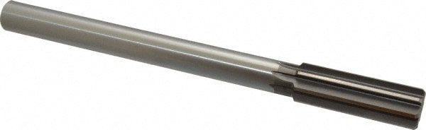 Cleveland C27006 Chucking Reamer: 15/16" Dia, 10" OAL, 2-5/8" Flute Length, Straight Shank, High Speed Steel Image