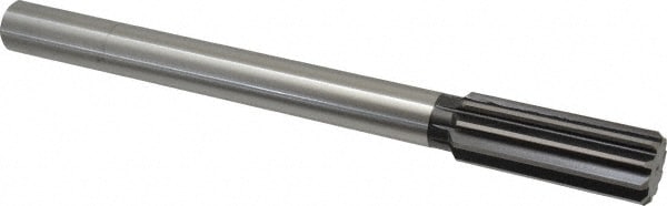 Cleveland C27152 Chucking Reamer: 1-1/8" Dia, 11" OAL, 2-7/8" Flute Length, Straight Shank, High Speed Steel Image