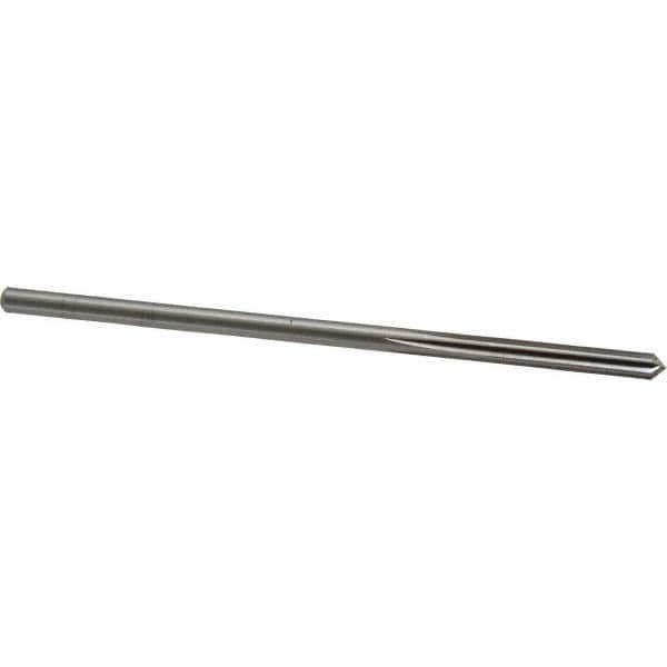 Cleveland C25360 Chucking Reamer: 0.1855" Dia, 4-1/2" OAL, 1-1/8" Flute Length, Straight Shank, High Speed Steel Image