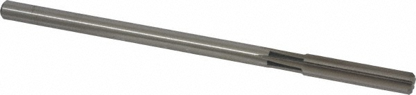 Chucking Reamer: 0.3115", 6" OAL, 1-1/2" Flute Length, Straight, Straight-Cylindrical, HSS - 6 Flutes, Right Hand Cutting Direction, Series 4001