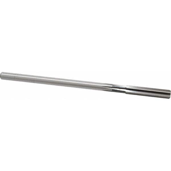 Cleveland C25663 Chucking Reamer: 0.3135" Dia, 6" OAL, 1-1/2" Flute Length, Straight Shank, High Speed Steel Image