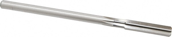 Cleveland C25942 Chucking Reamer: 0.4355" Dia, 7" OAL, 1-3/4" Flute Length, Straight Shank, High Speed Steel Image