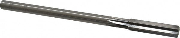 Cleveland C25944 Chucking Reamer: 0.4365" Dia, 7" OAL, 1-3/4" Flute Length, Straight Shank, High Speed Steel Image