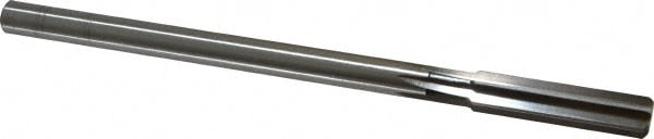 Cleveland C25949 Chucking Reamer: 0.4385" Dia, 7" OAL, 1-3/4" Flute Length, Straight Shank, High Speed Steel Image