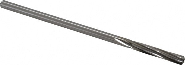 Cleveland C29637 Chucking Reamer: 7/32" Dia, 5" OAL, 1-1/4" Flute Length, Straight Shank, High Speed Steel Image