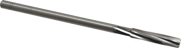 Cleveland C29890 Chucking Reamer: 21/64" Dia, 6" OAL, 1-1/2" Flute Length, Straight Shank, High Speed Steel Image