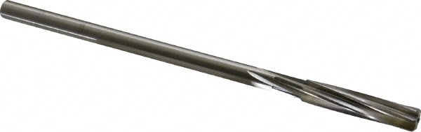 Cleveland C29997 Chucking Reamer: 3/8" Dia, 7" OAL, 1-3/4" Flute Length, Straight Shank, High Speed Steel Image