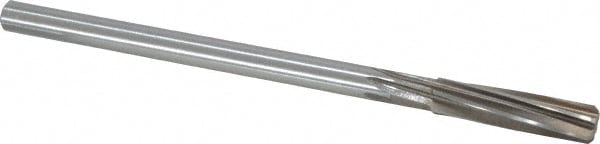 Cleveland C30134 Chucking Reamer: 7/16" Dia, 7" OAL, 1-3/4" Flute Length, Straight Shank, High Speed Steel Image