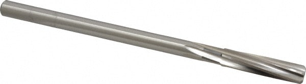 Cleveland C30235 Chucking Reamer: 31/64" Dia, 8" OAL, 2" Flute Length, Straight Shank, High Speed Steel Image