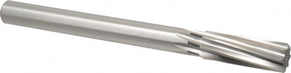 Cleveland C31322 Chucking Reamer: 1" Dia, 10-1/2" OAL, 2-3/4" Flute Length, Straight Shank, High Speed Steel Image