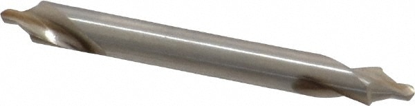 Combo Drill & Countersink: #11, 1/8" Body Dia, 1180, High Speed Steel