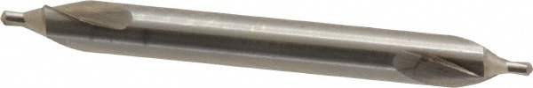 Combo Drill & Countersink: #12, 3/16" Body Dia, 1180, High Speed Steel