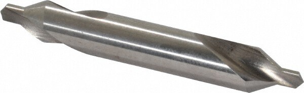 Combo Drill & Countersink: #4, 5/16" Body Dia, 1180, High Speed Steel