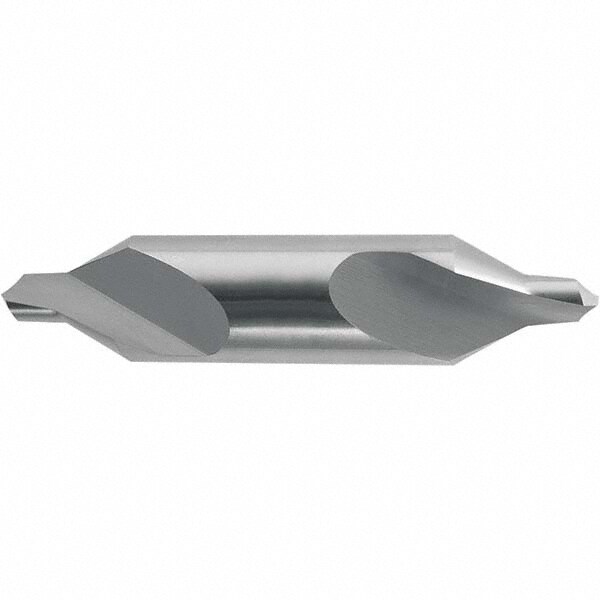 Combo Drill & Countersink: #5, 7/16" Body Dia, 1180, High Speed Steel