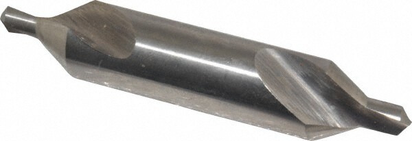 Combo Drill & Countersink: #7, 5/8" Body Dia, 1180, High Speed Steel