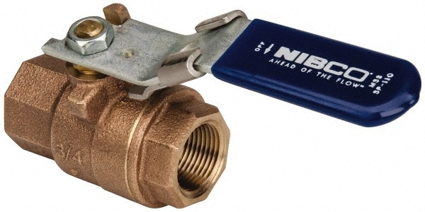 NIBCO NL950L8 Standard Manual Ball Valve: 3/4" Pipe, Full Port Image