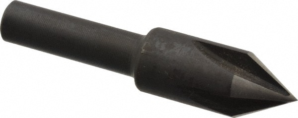 1//4 Shank Diameter 120 Degrees Point Steam Oxide Finish Pack of 10 3 Flute Cleveland C46161 High-Speed Steel Countersink 3//8 Size