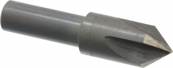 Cleveland C46211 1/2" Head Diam, 3/8" Shank Diam, 4 Flute 82° High Speed Steel Countersink Image