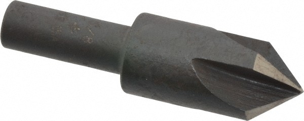 Cleveland C46217 5/8" Head Diam, 3/8" Shank Diam, 4 Flute 82° High Speed Steel Countersink Image