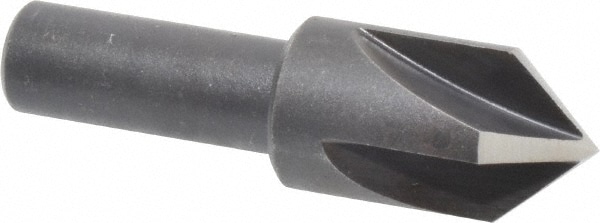 Cleveland C46223 3/4" Head Diam, 1/2" Shank Diam, 4 Flute 82° High Speed Steel Countersink Image