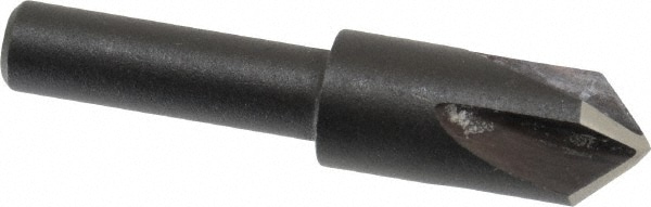 Cleveland C46206 3/8" Head Diam, 1/4" Shank Diam, 4 Flute 90° High Speed Steel Countersink Image