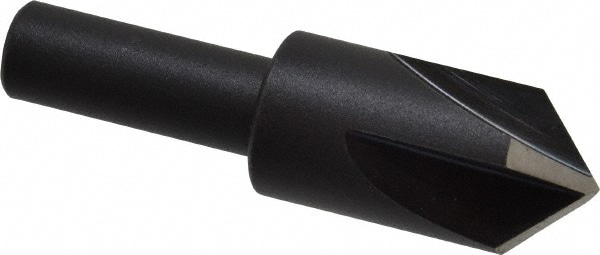 Cleveland C46218 5/8" Head Diam, 3/8" Shank Diam, 4 Flute 90° High Speed Steel Countersink Image