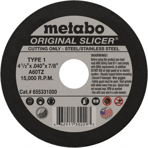 metabo cut off wheels