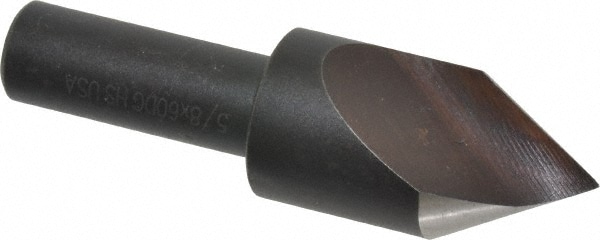 Cleveland C46119 5/8" Head Diam, 3/8" Shank Diam, 1 Flute 60° High Speed Steel Countersink Image