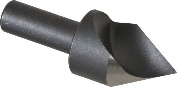 Cleveland C46130 1" Head Diam, 1/2" Shank Diam, 1 Flute 60° High Speed Steel Countersink Image