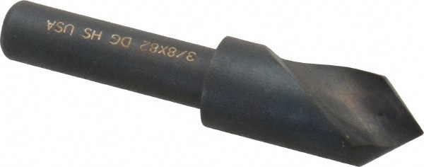 Cleveland C46108 3/8" Head Diam, 1/4" Shank Diam, 1 Flute 82° High Speed Steel Countersink Image