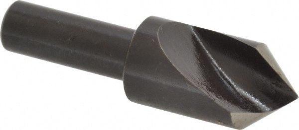 Cleveland C46120 5/8" Head Diam, 3/8" Shank Diam, 1 Flute 82° High Speed Steel Countersink Image