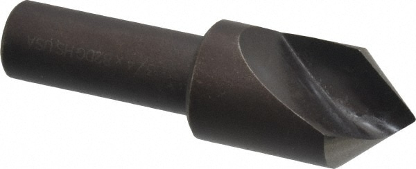 Cleveland C46125 3/4" Head Diam, 1/2" Shank Diam, 1 Flute 82° High Speed Steel Countersink Image