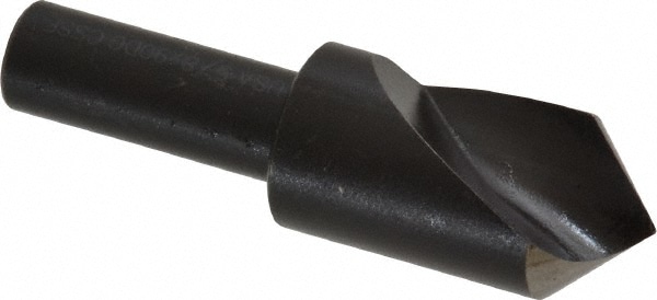 Cleveland C46121 5/8" Head Diam, 3/8" Shank Diam, 1 Flute 90° High Speed Steel Countersink Image