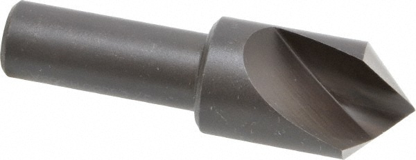 Cleveland C46126 3/4" Head Diam, 1/2" Shank Diam, 1 Flute 90° High Speed Steel Countersink Image