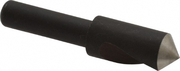 Cleveland C46110 3/8" Head Diam, 1/4" Shank Diam, 1 Flute 100° High Speed Steel Countersink Image