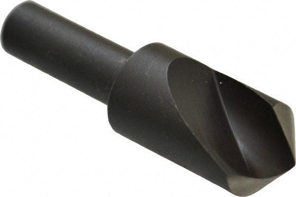 Cleveland C46122 5/8" Head Diam, 3/8" Shank Diam, 1 Flute 100° High Speed Steel Countersink Image