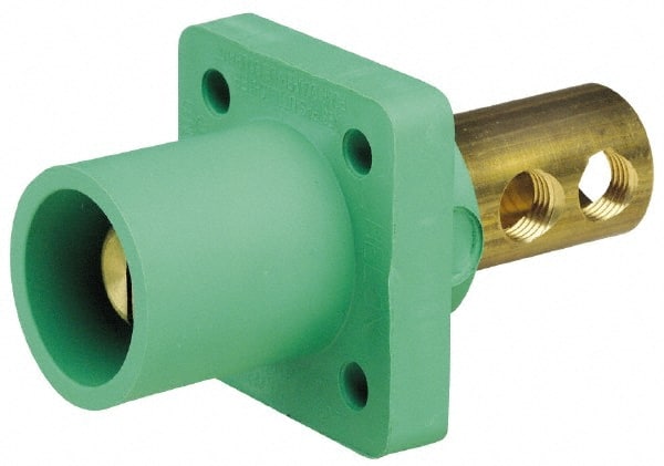 3R NEMA Rated, 600 Volt, 400 Amp, 1/0 to 4/0 AWG, Male, Double Set Screw, Panel Receptacle