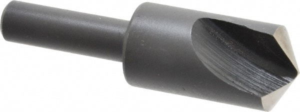 Cleveland C46129 3/4" Head Diam, 1/2" Shank Diam, 1 Flute 120° High Speed Steel Countersink Image