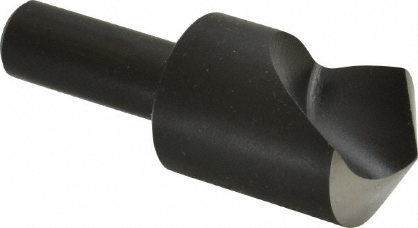 Cleveland C46135 1" Head Diam, 1/2" Shank Diam, 1 Flute 120° High Speed Steel Countersink Image