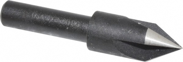 Cleveland C46156 3/8" Head Diam, 1/4" Shank Diam, 3 Flute 60° High Speed Steel Countersink Image