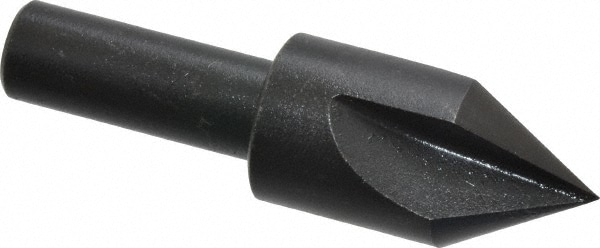 Cleveland C46168 5/8" Head Diam, 3/8" Shank Diam, 3 Flute 60° High Speed Steel Countersink Image