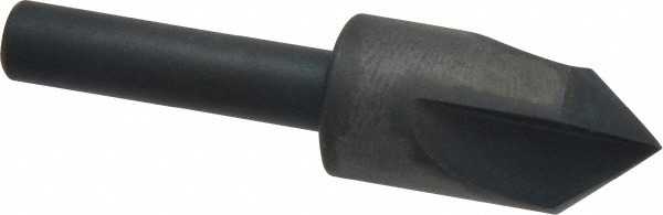 Cleveland C46163 1/2" Head Diam, 1/4" Shank Diam, 3 Flute 82° High Speed Steel Countersink Image