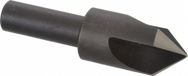 5/8" Head Diam, 3/8" Shank Diam, 3 Flute 82° High Speed Steel Countersink