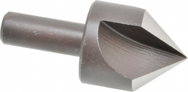 Cleveland C46187 1-1/4" Head Diam, 1/2" Shank Diam, 3 Flute 82° High Speed Steel Countersink Image