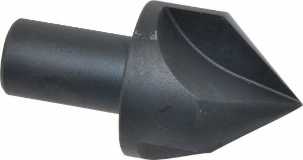 1-1/2" Head Diam, 3/4" Shank Diam, 3 Flute 82° High Speed Steel Countersink