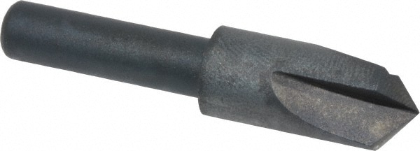 Cleveland C46159 3/8" Head Diam, 1/4" Shank Diam, 3 Flute 100° High Speed Steel Countersink Image