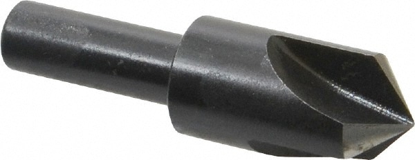 Cleveland C46171 5/8" Head Diam, 3/8" Shank Diam, 3 Flute 100° High Speed Steel Countersink Image