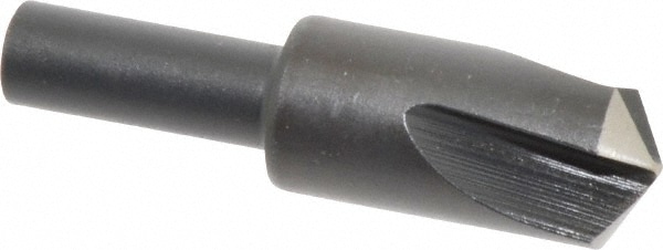 Cleveland C46173 5/8" Head Diam, 3/8" Shank Diam, 3 Flute 120° High Speed Steel Countersink Image