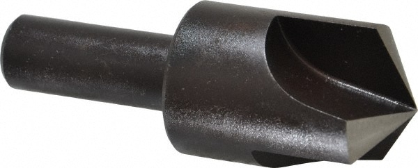 Cleveland C46185 1" Head Diam, 1/2" Shank Diam, 3 Flute 120° High Speed Steel Countersink Image